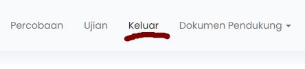 Logout Peserta Logout Peserta